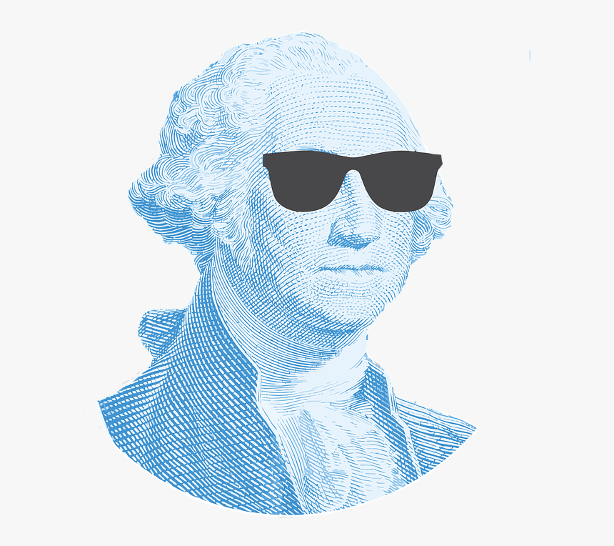 George Washington, Lenses, Georgie With Lenses - George, HD Png Download, Free Download