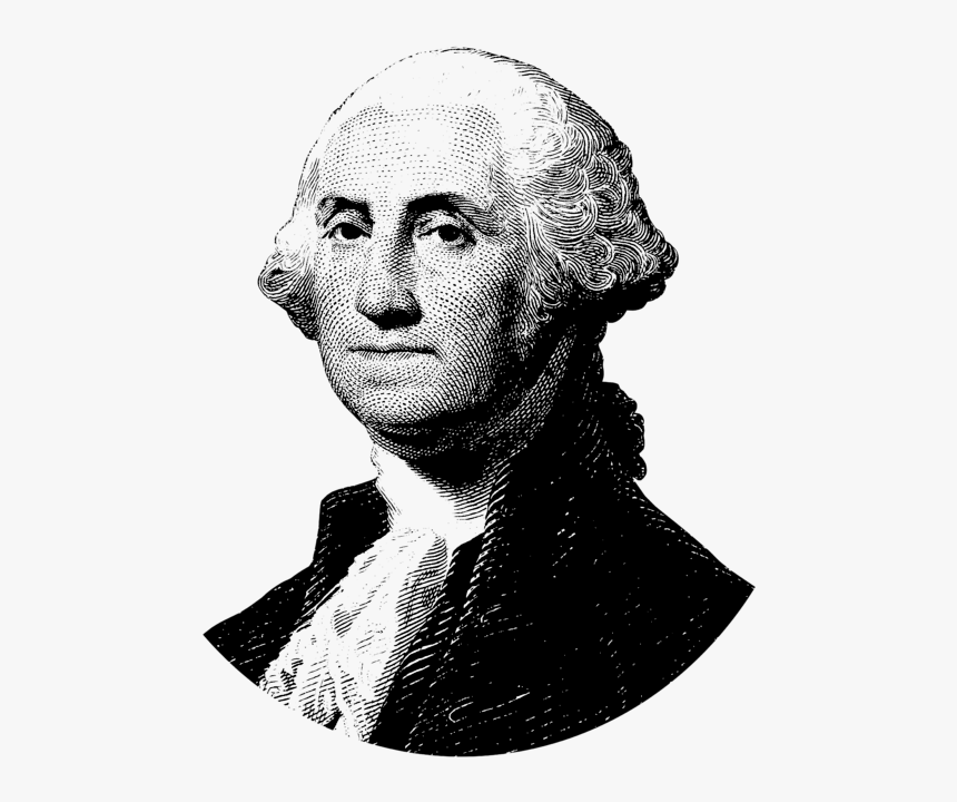 George Washington Black And White, HD Png Download, Free Download