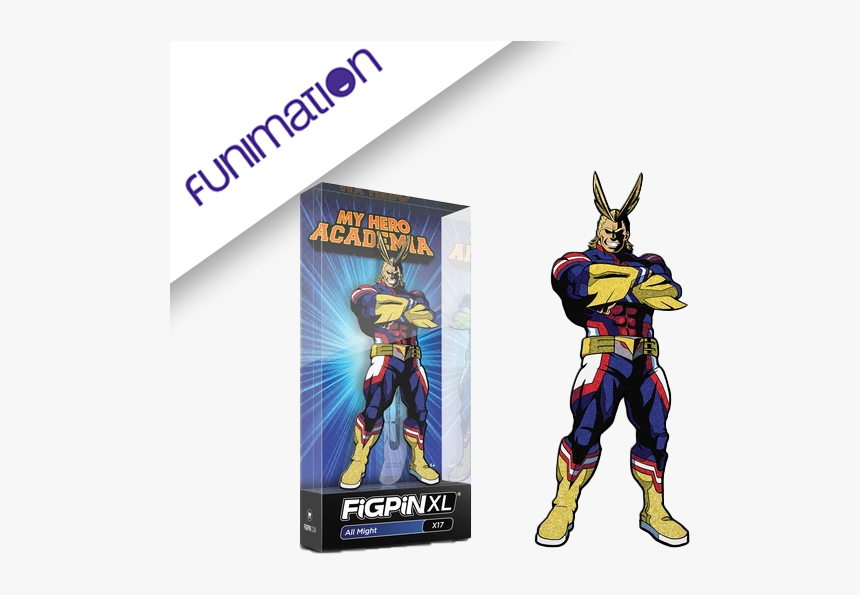 Figpin Funimation Exclusive Glitter All-might Nycc - My Hero Academia Png, Transparent Png, Free Download