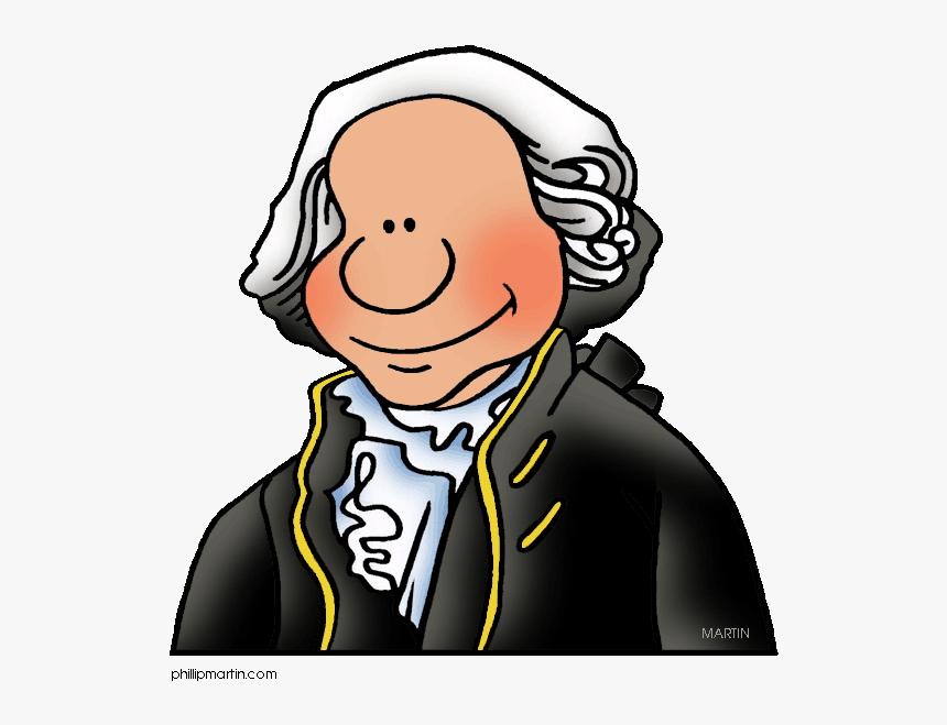 Colonial America Clip Art By Phillip Martin, George - George Washington Cute Clipart, HD Png Download, Free Download