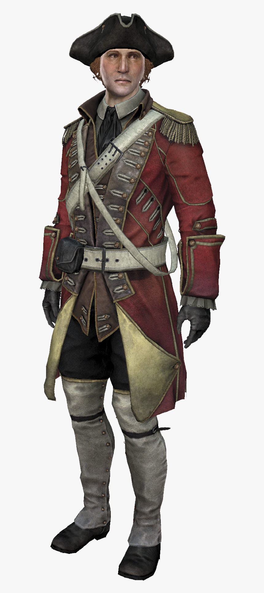 Acrogue George Washington Render - Assassin's Creed George Washington, HD Png Download, Free Download