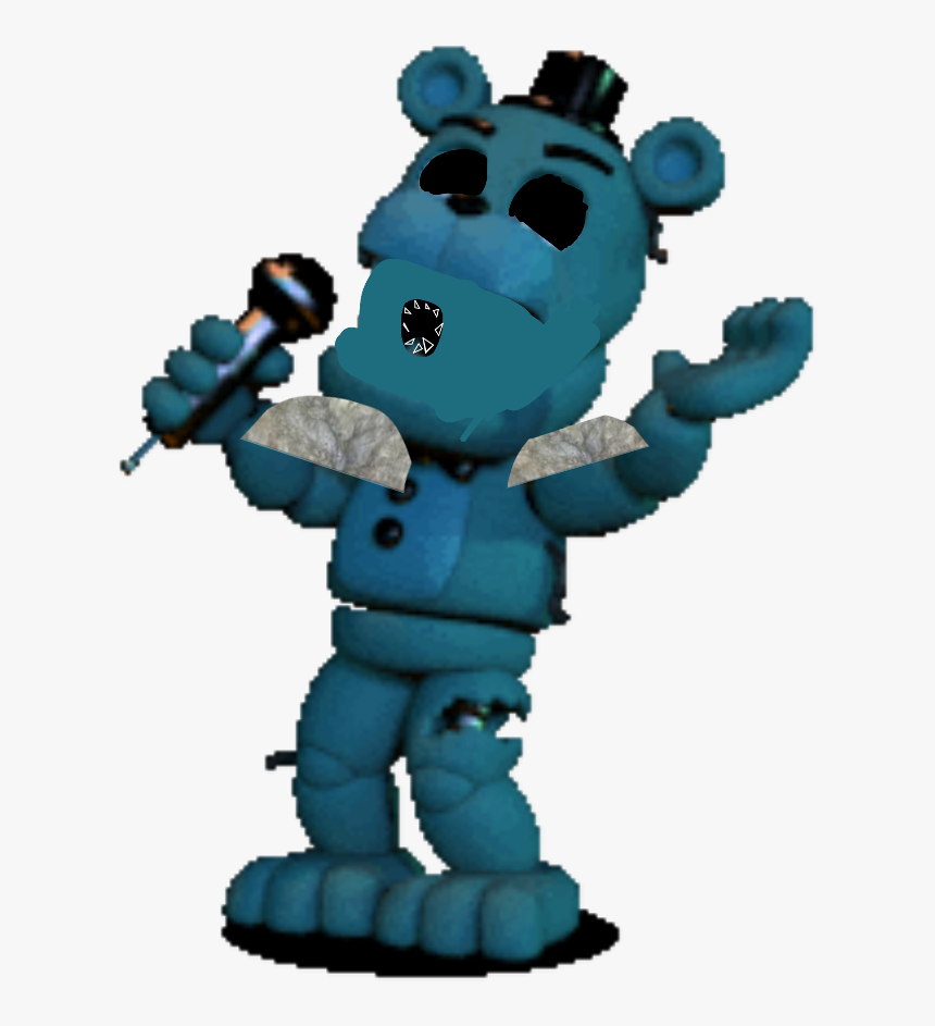 Freetoedit Slendytubbiesworld Adventure Yeti Tubby - Fnaf World Fixed Freddy, HD Png Download, Free Download