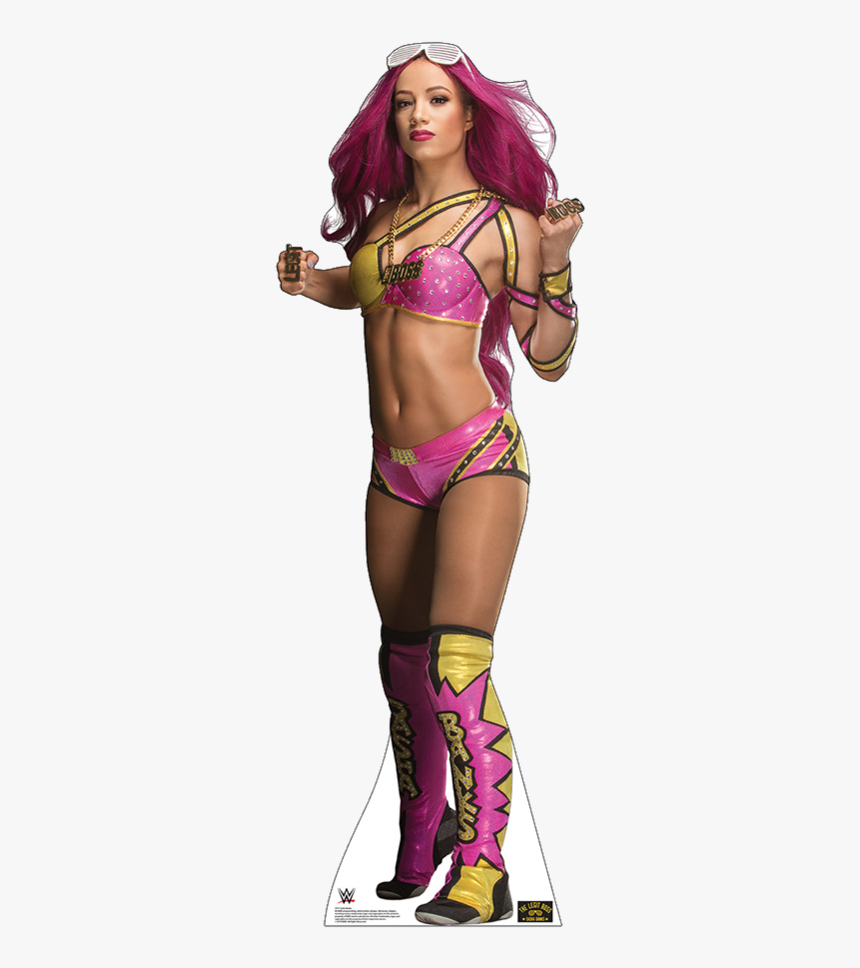 Sasha Banks Cardboard Cutout, HD Png Download, Free Download