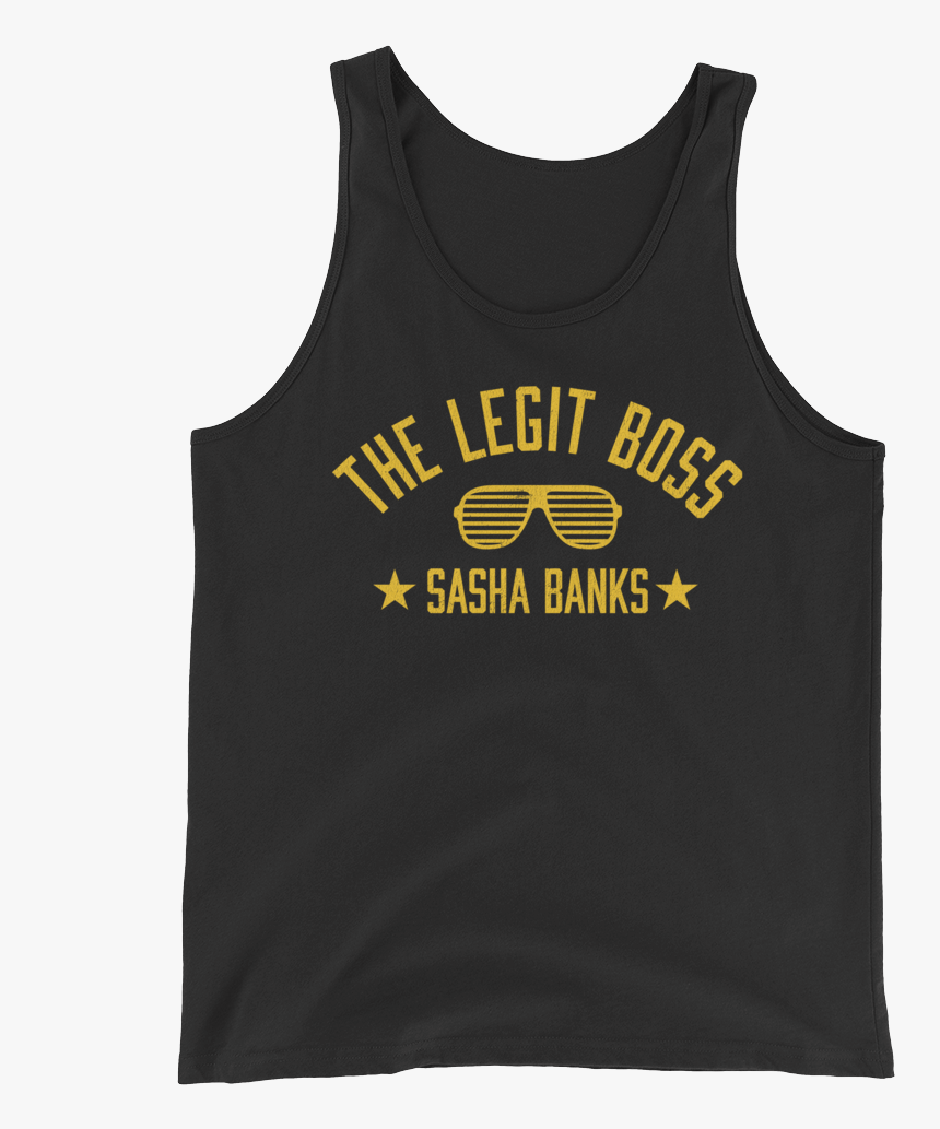 Sasha Banks "the Legit Boss - Active Tank, HD Png Download, Free Download