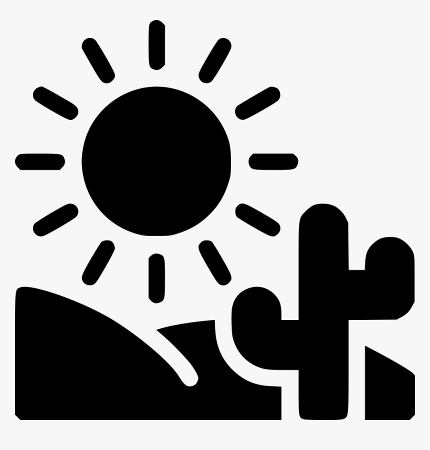 Desert - Desert Icon Png, Transparent Png, Free Download