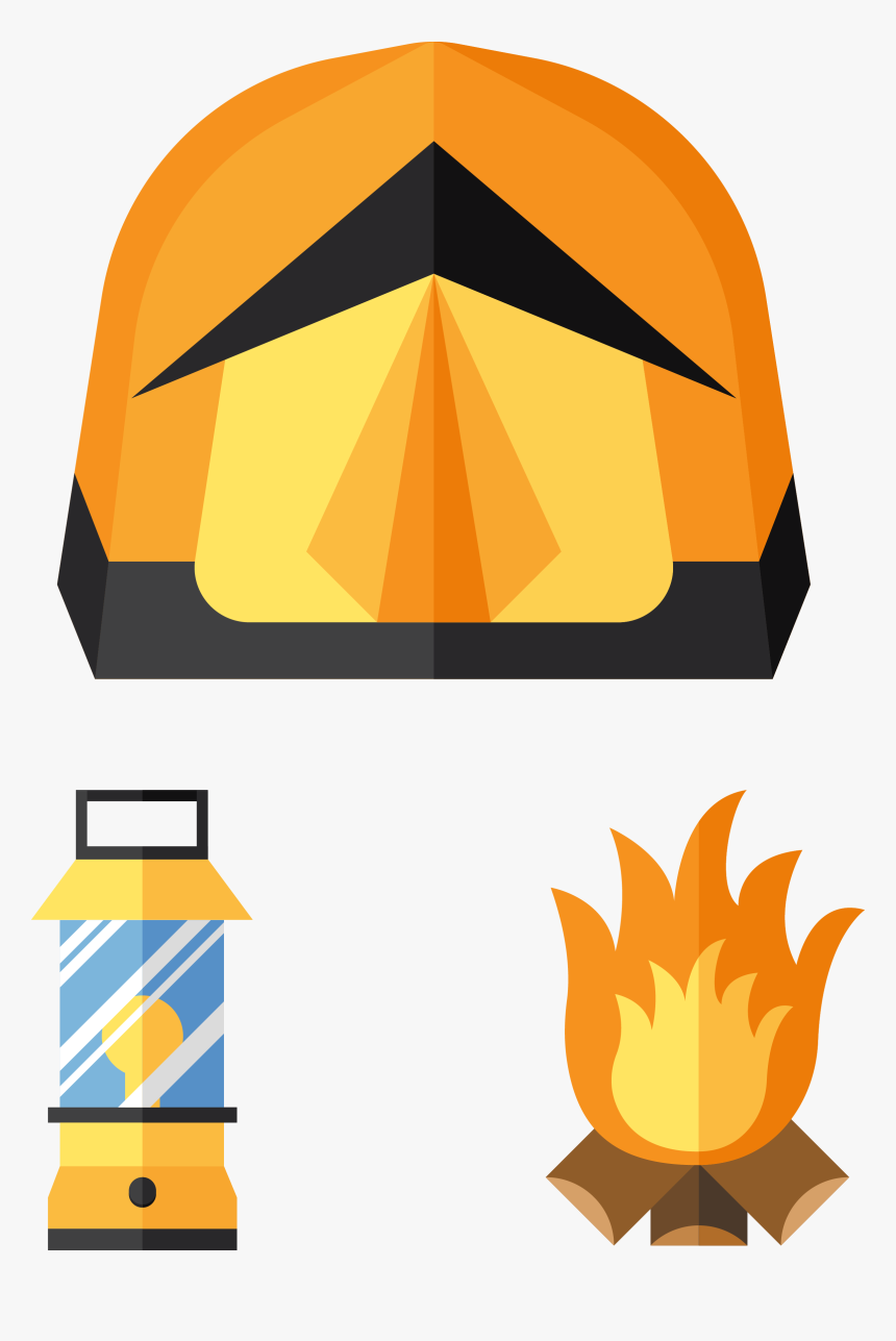 Bonfire Clipart Aag - Survival Backpack Icon, HD Png Download, Free Download