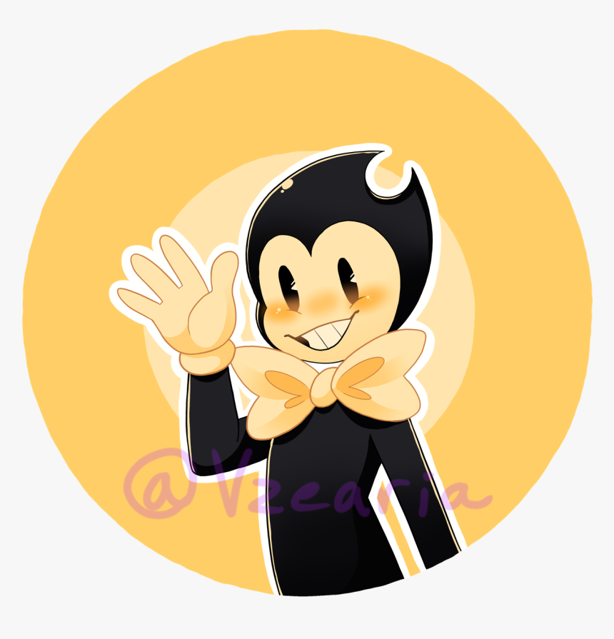 Bendy Button ^^ - Cartoon, HD Png Download, Free Download