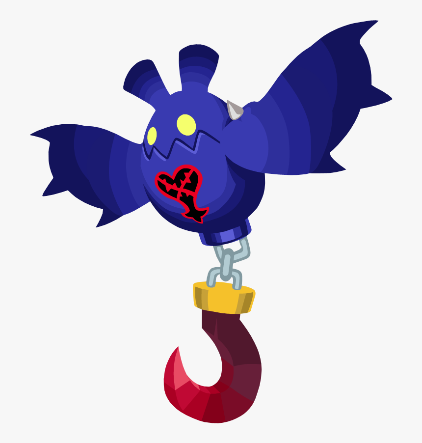 Kingdom Hearts Hook Bat, HD Png Download, Free Download