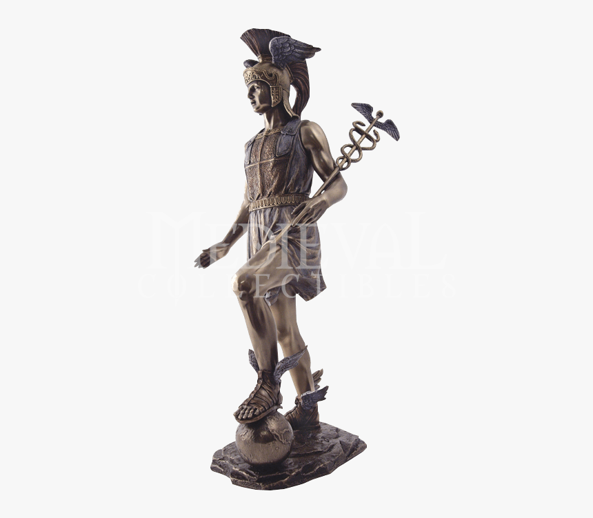 Bronze Hermes Statue - Greek Hermes Statue, HD Png Download, Free Download