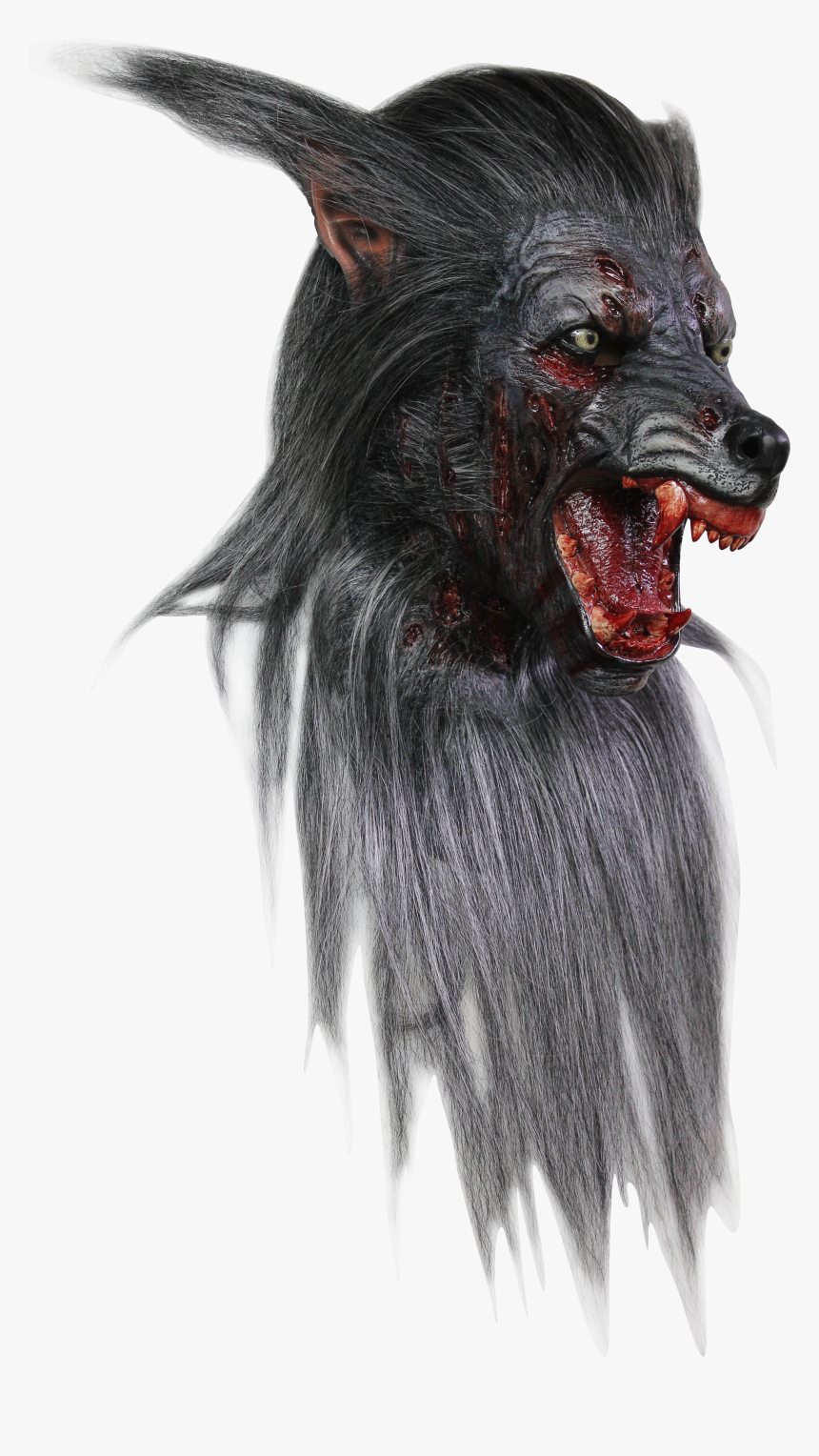 26338 Mask Black Wolf Hd Png Download Kindpng - roblox werewolf mask