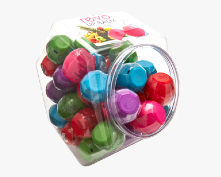 Lip Balm Revo Octagon In Display - Bath Toy, HD Png Download, Free Download