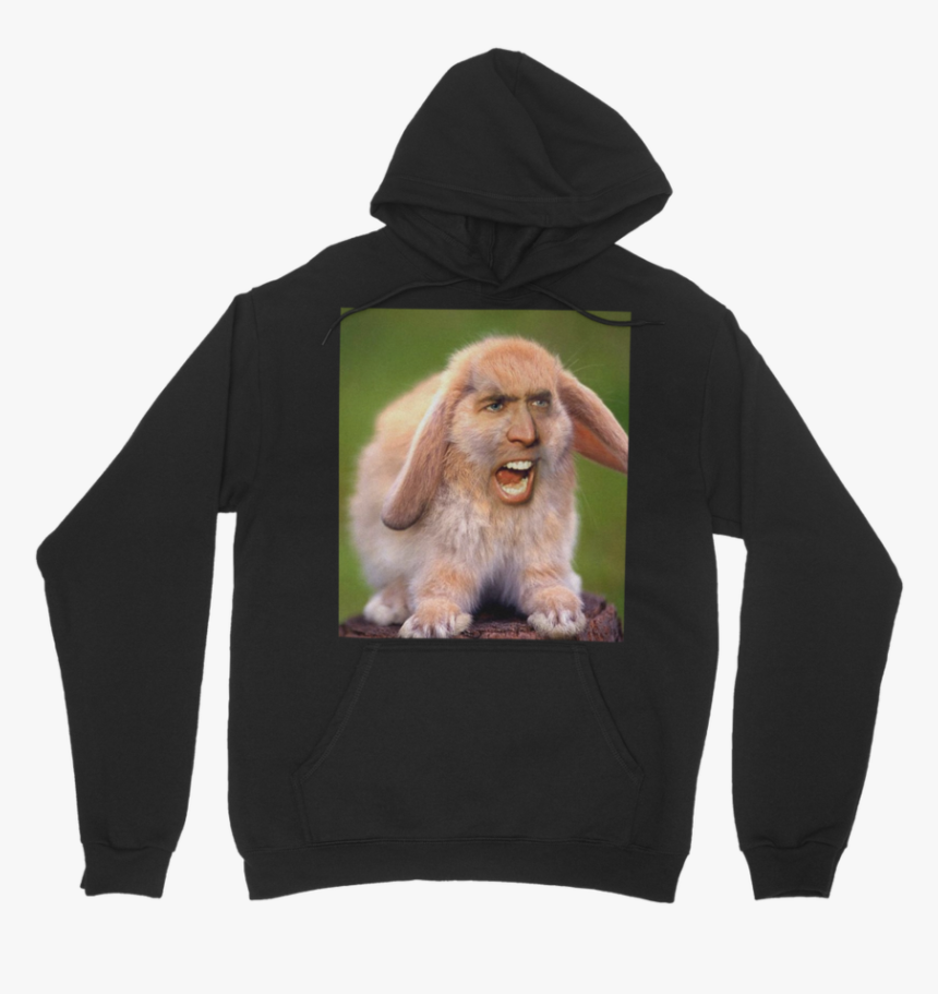 nicolas cage face hoodie