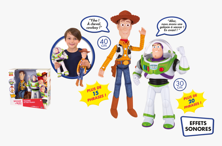 Coffret Buzz Et Woody - Toy Story Figures, HD Png Download, Free Download