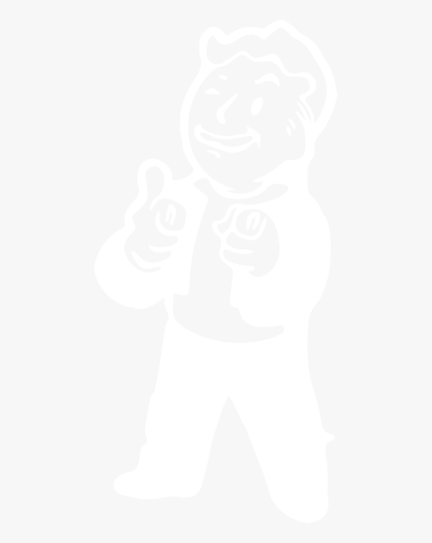 Vault Boy Png Stencil , Png Download, Transparent Png, Free Download