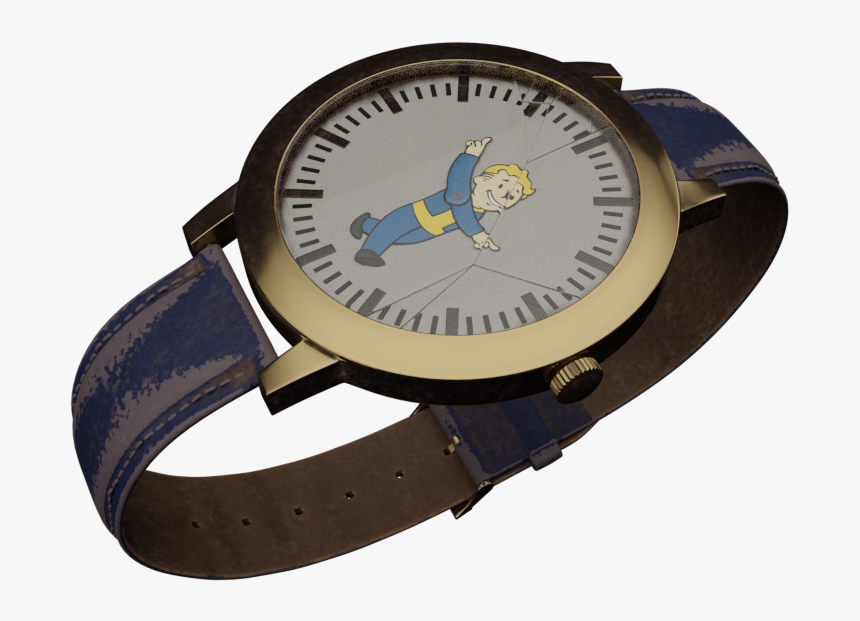 Vault-boy Watch - Analog Watch, HD Png Download, Free Download