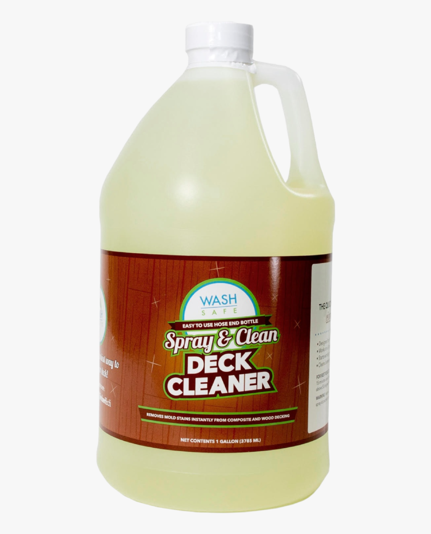 World"s Best Spray And Clean Composite Deck Cleaner - Wash Safe Industries, HD Png Download, Free Download
