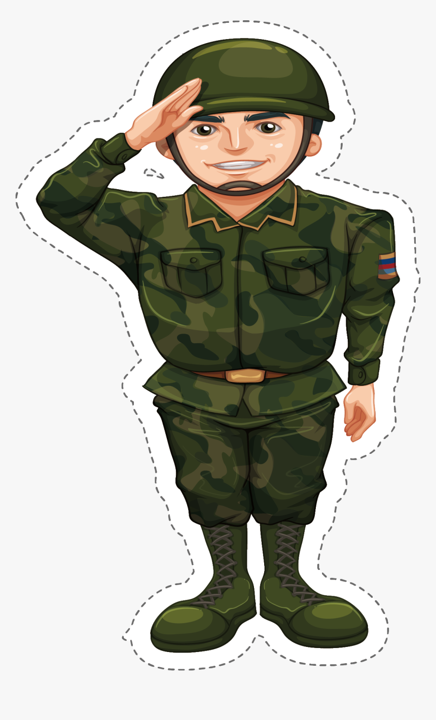 Army - Hand Salute, HD Png Download, Free Download