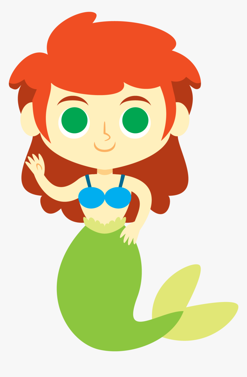 Clip Art Image Library Stock - Mermaid Head Cartoon, HD Png Download, Free Download