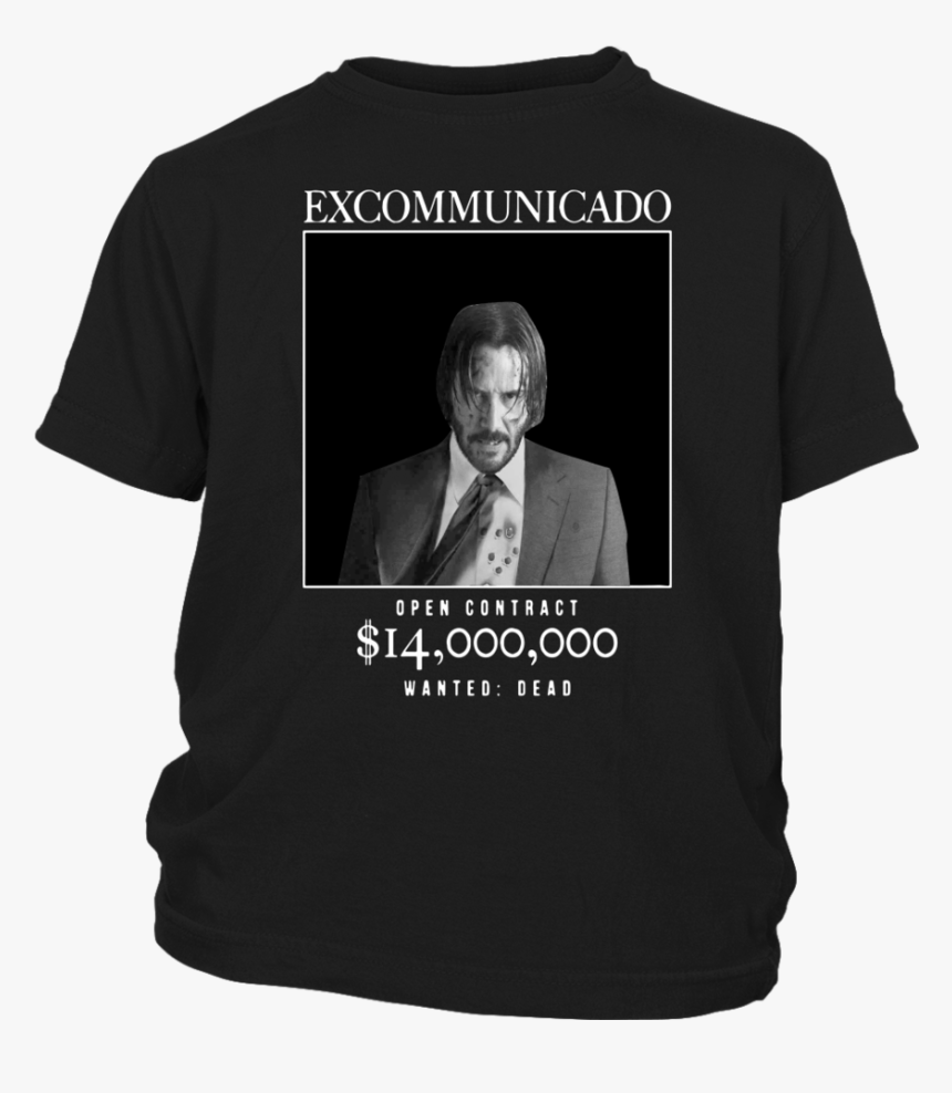 John Wick Excommunicado Wanted Dead Shirt - Shotgun Formation Browns Shirt, HD Png Download, Free Download