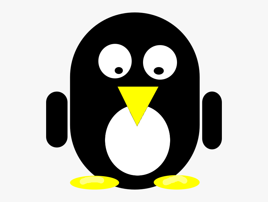 Inkscape Tux Whiter Feet - Adã©lie Penguin, HD Png Download, Free Download