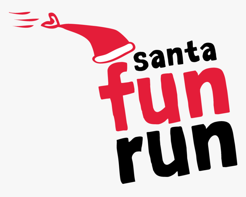 Santa Fun Run Logo, HD Png Download, Free Download