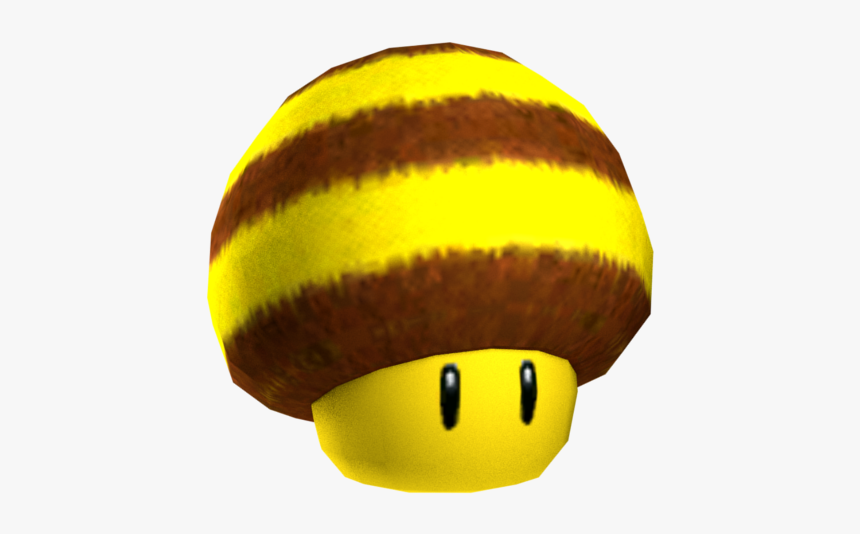 Download Zip Archive - Mario Galaxy Bee Mushroom, HD Png Download, Free Download