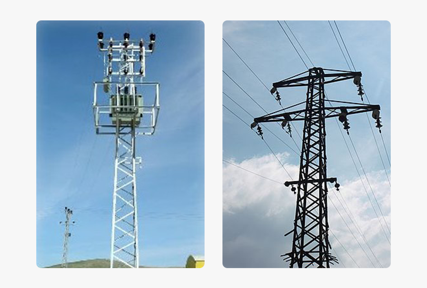 Tension Wires Power Electricity High Transmission Overhead - High Tension Wires, HD Png Download, Free Download