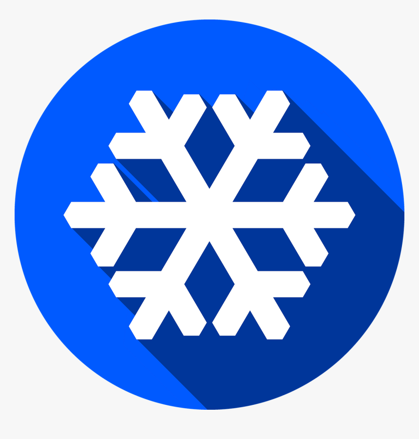 Snow, Flake, Icon, Button, Cold, Frost, Snowfall - Snow Patrol Logo Snowflake, HD Png Download, Free Download