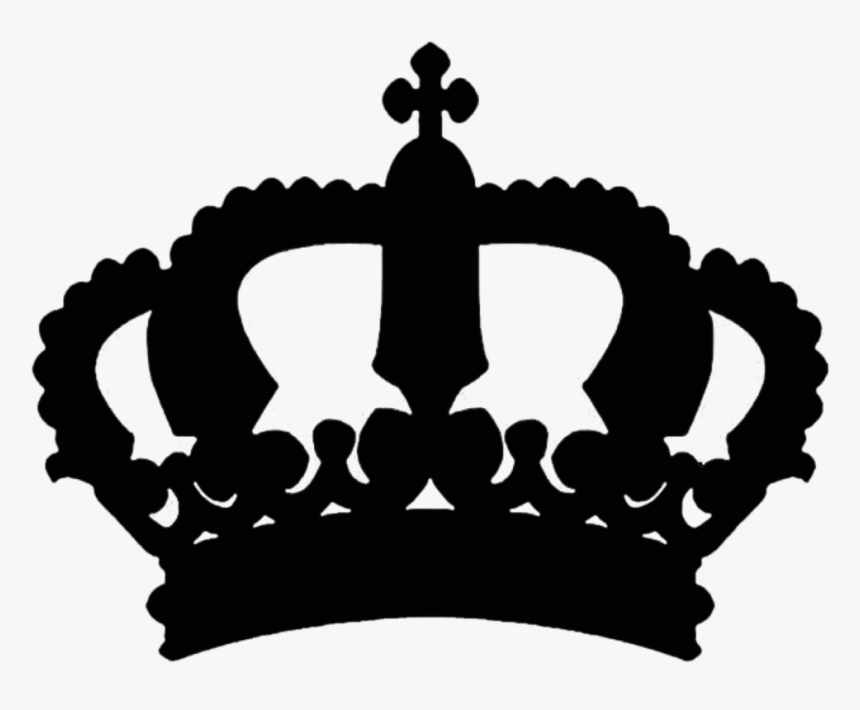 Download Transparent Crown Clip Art - Silhouette Queen Crown ...