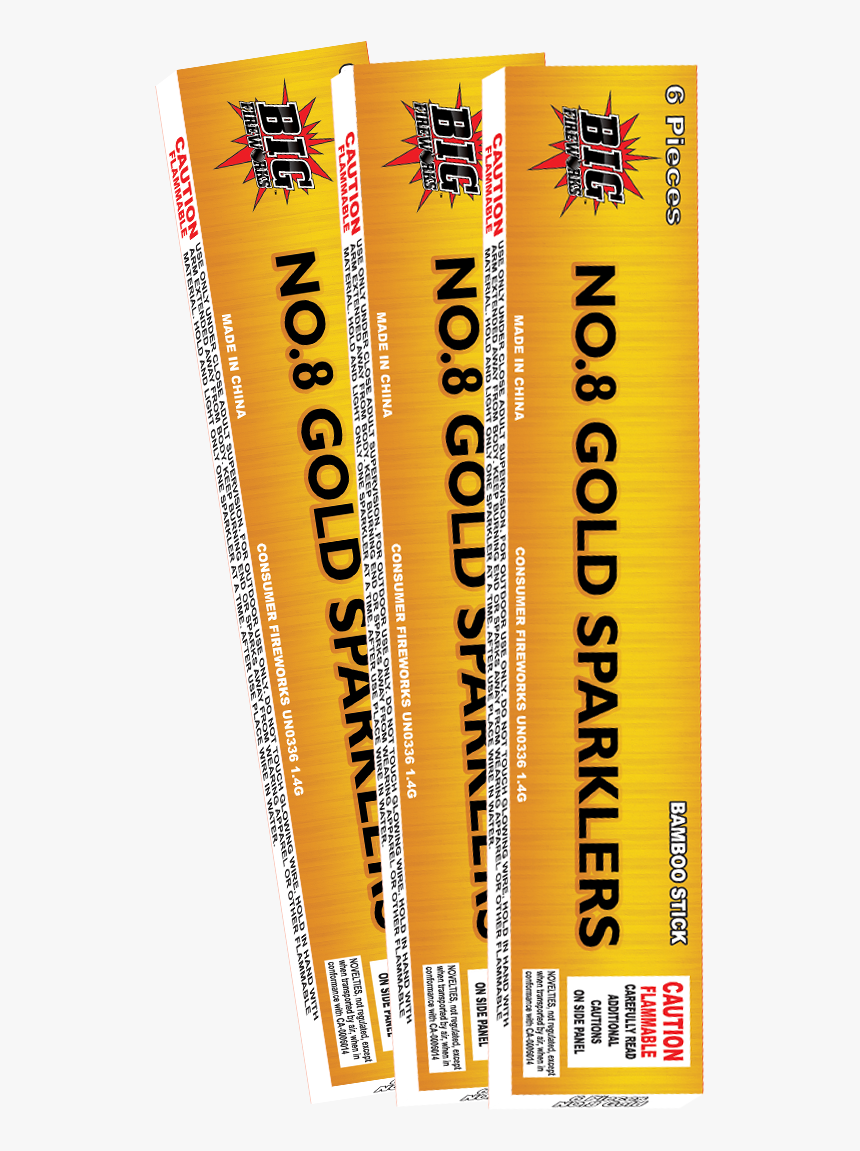 8 Gold Sparkler 1 - Champion Spark Plugs, HD Png Download, Free Download