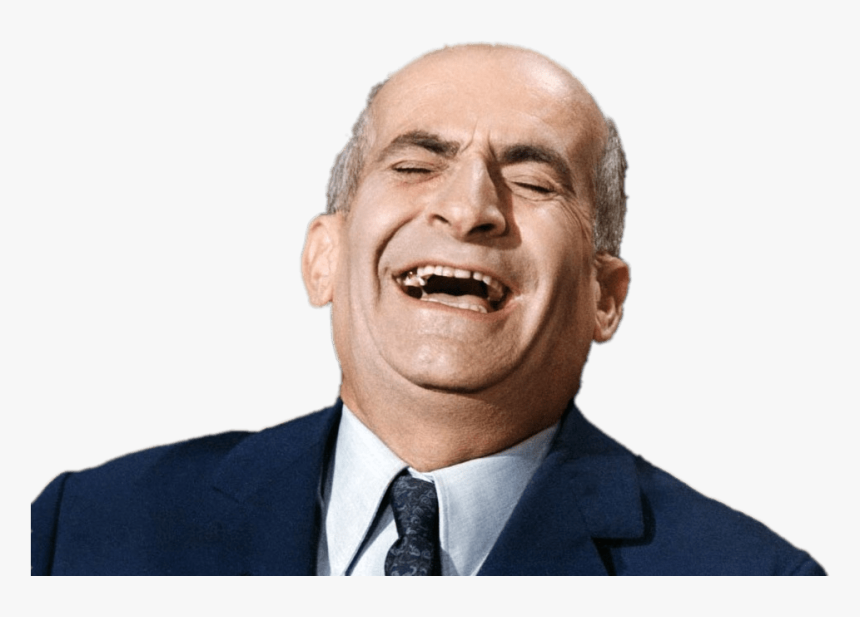 Louis De Funès Laughing - Louis De Funes, HD Png Download, Free Download