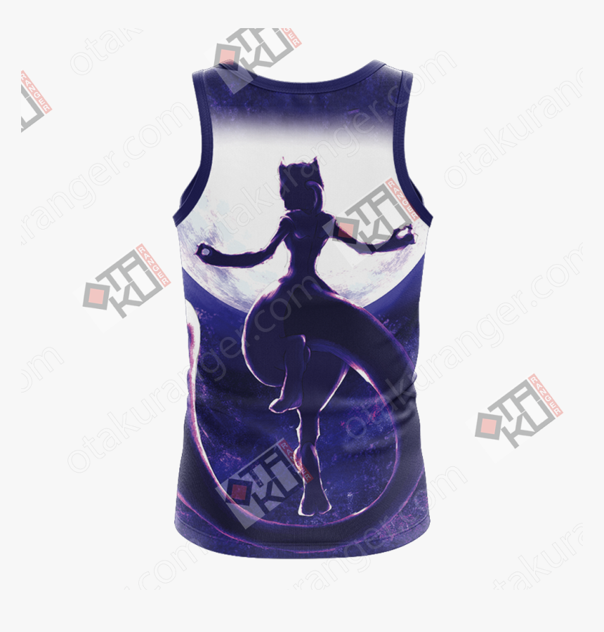 Pokemon Mewtwo Unisex 3d Tank Top, HD Png Download, Free Download