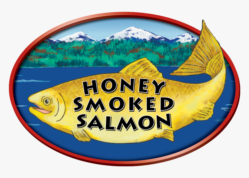 Presented By Honey Smoked Salmon - Honey Smoked Salmon Label, HD Png Download, Free Download