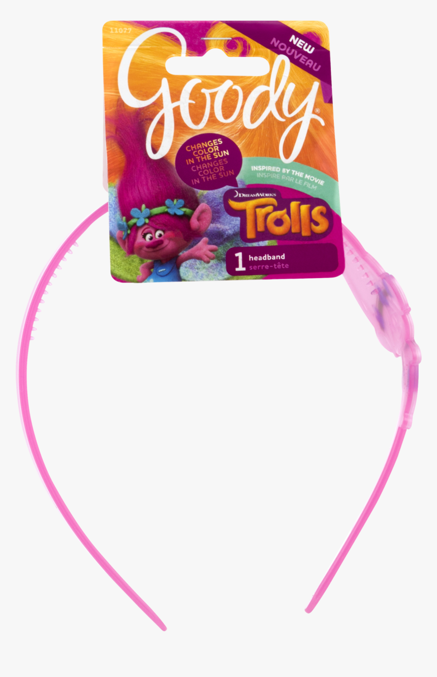 Goody Dreamworks Trolls Headband Pink - Natural Foods, HD Png Download, Free Download