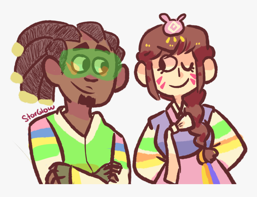 Lucio X Dva Cute, HD Png Download, Free Download