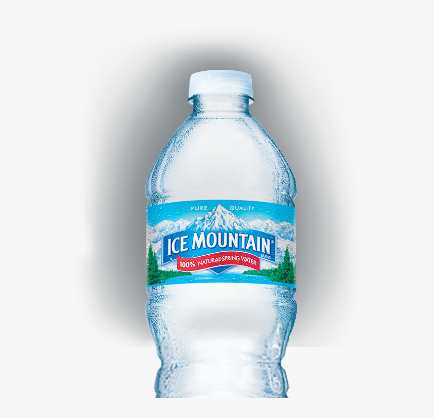 Bottled Ice Mountain Brand Natural Proud Of - Transparent Ice Mountain Water, HD Png Download, Free Download