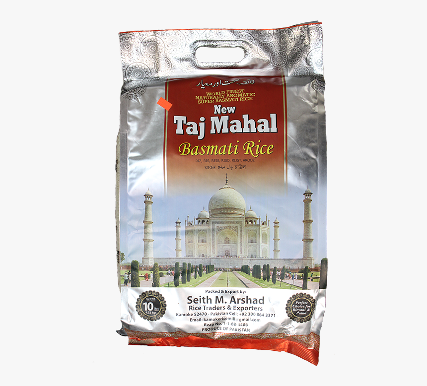 New Taj Mahal Basmati Rice - Taj Mahal, HD Png Download, Free Download