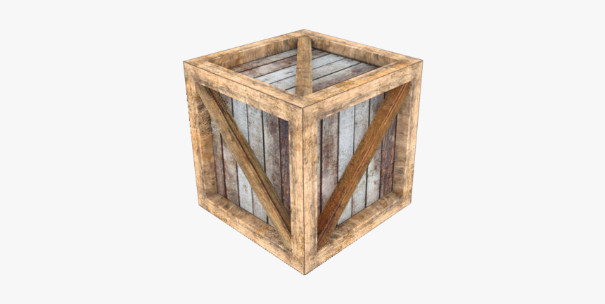 Crate Render - Plywood, HD Png Download, Free Download