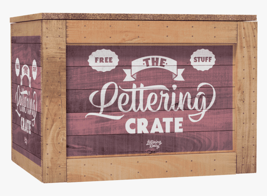 The Lettering Crate - Plywood, HD Png Download, Free Download