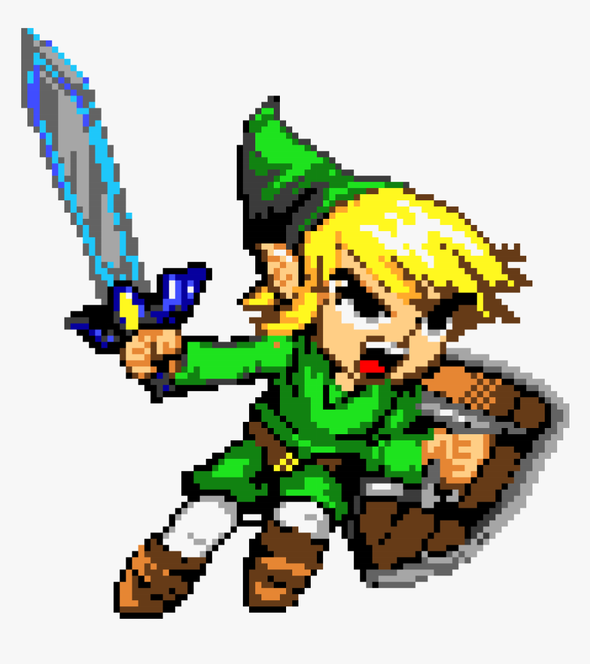 Toon Link Pixel Art, HD Png Download, Free Download