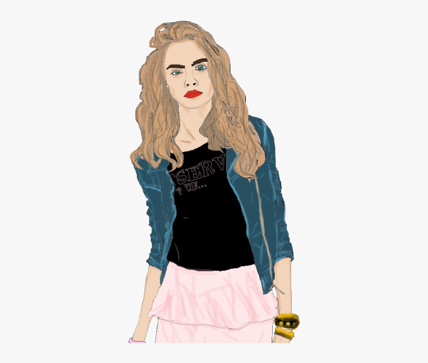 Cara Delevigne - Girl, HD Png Download, Free Download