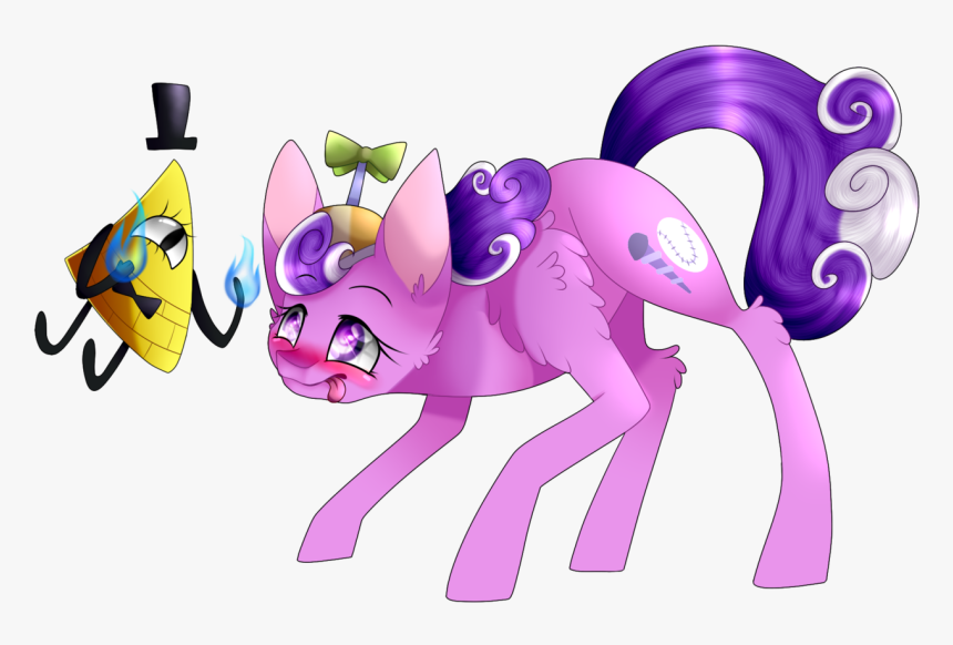 Mlp Tongue Click Png - My Little Pony Bill Cipher, Transparent Png, Free Download