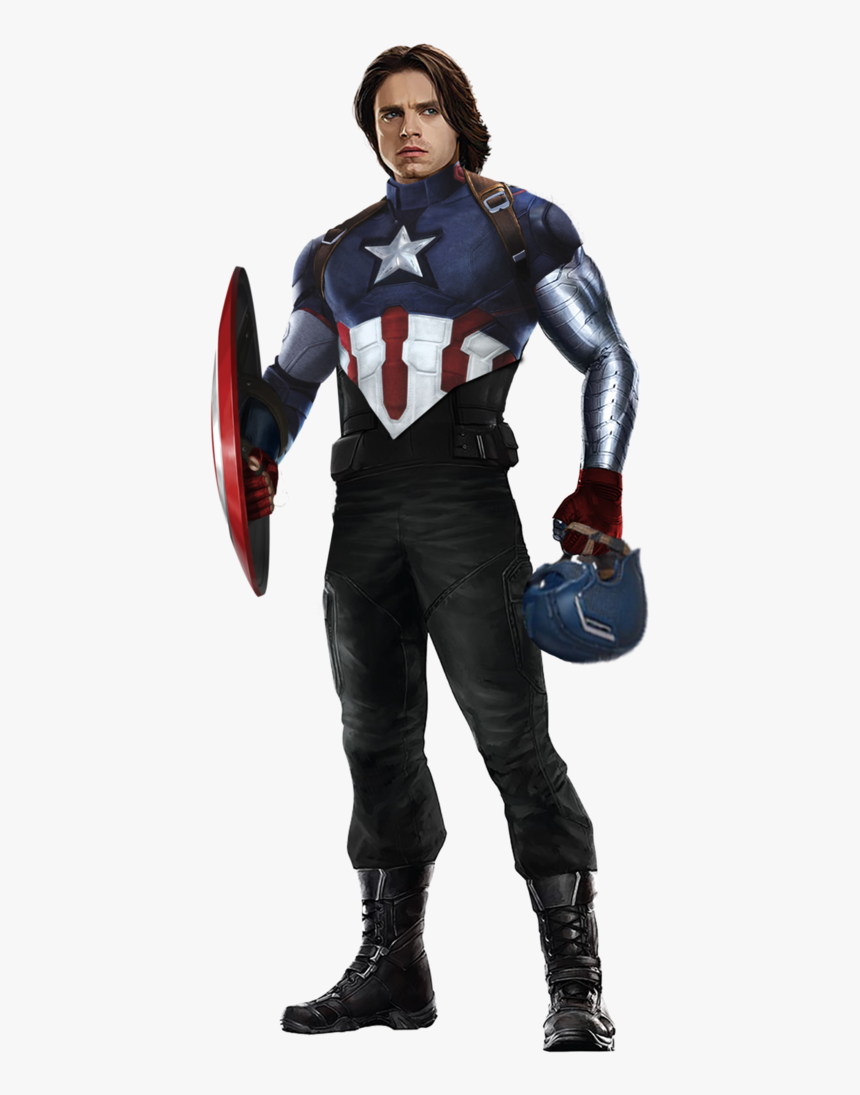 America Deadpool Barnes Cinematic Bucky Universe Falcon - Bucky Barnes Captain America Png, Transparent Png, Free Download