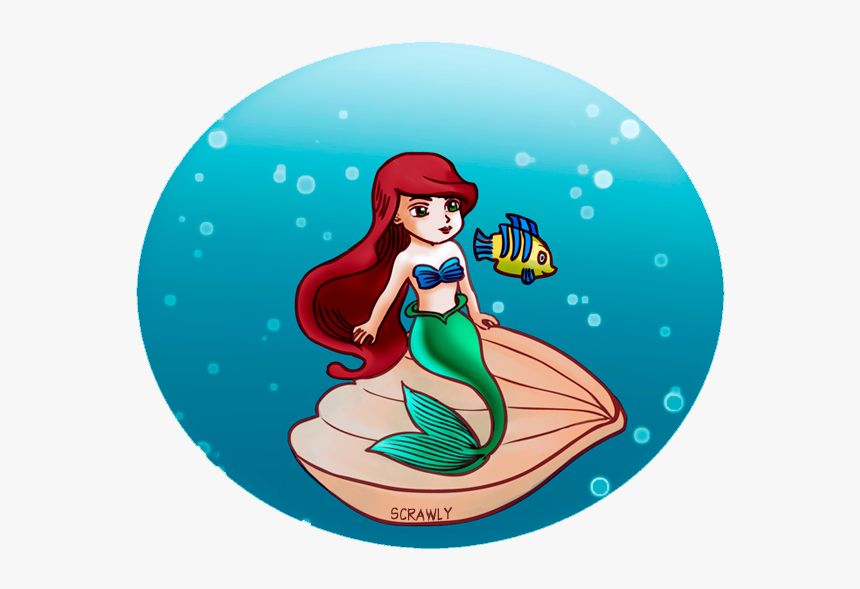 Chibi Ariel - Illustration, HD Png Download, Free Download