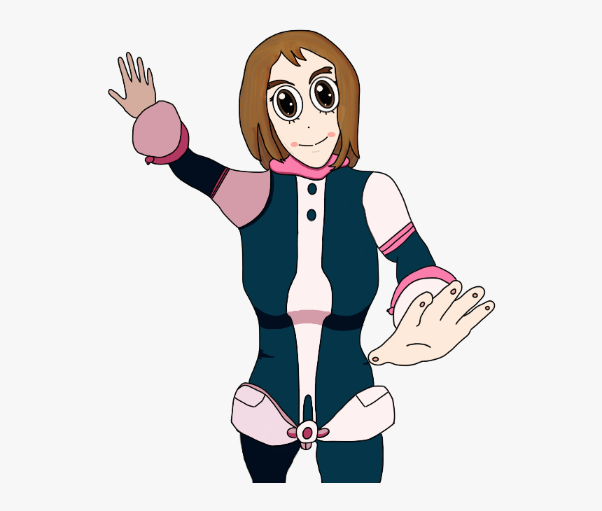 Ochaco Drawing My Hero Academia Drawings Ochaco Hd Png Download