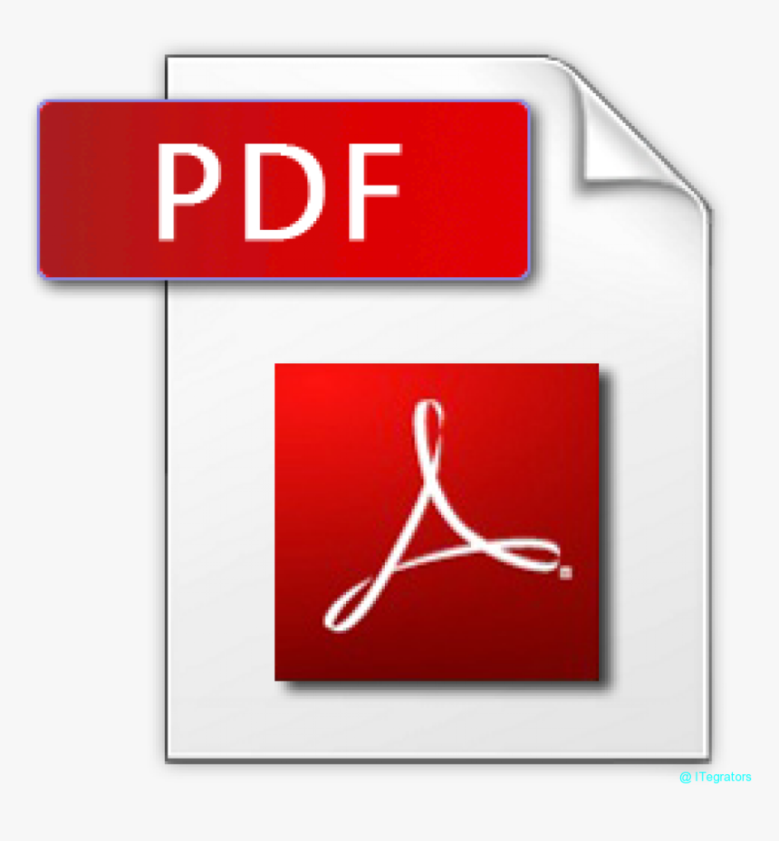 How To Bookmark A Page In A Pdf Document In Adobe Reader - Pdf File Icon Png, Transparent Png, Free Download
