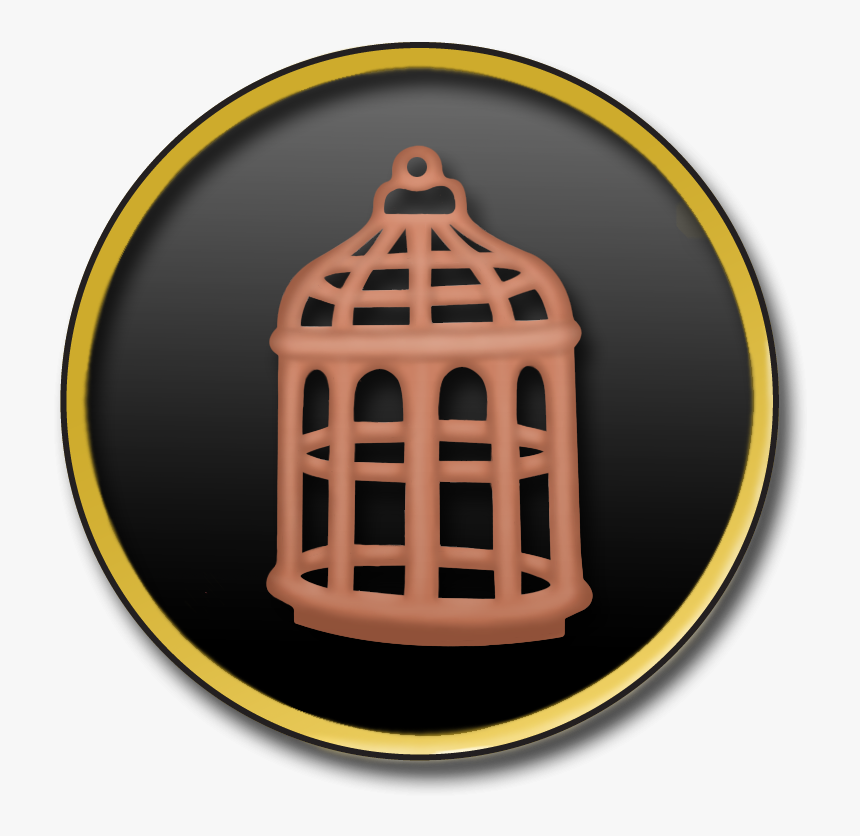 Home / Pin Back Buttons / Bioshock / Cage Pin Back - Circle, HD Png Download, Free Download