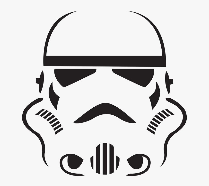 Download Stormtrooper X Helmet Drawing Vector Graphic Transparent ...