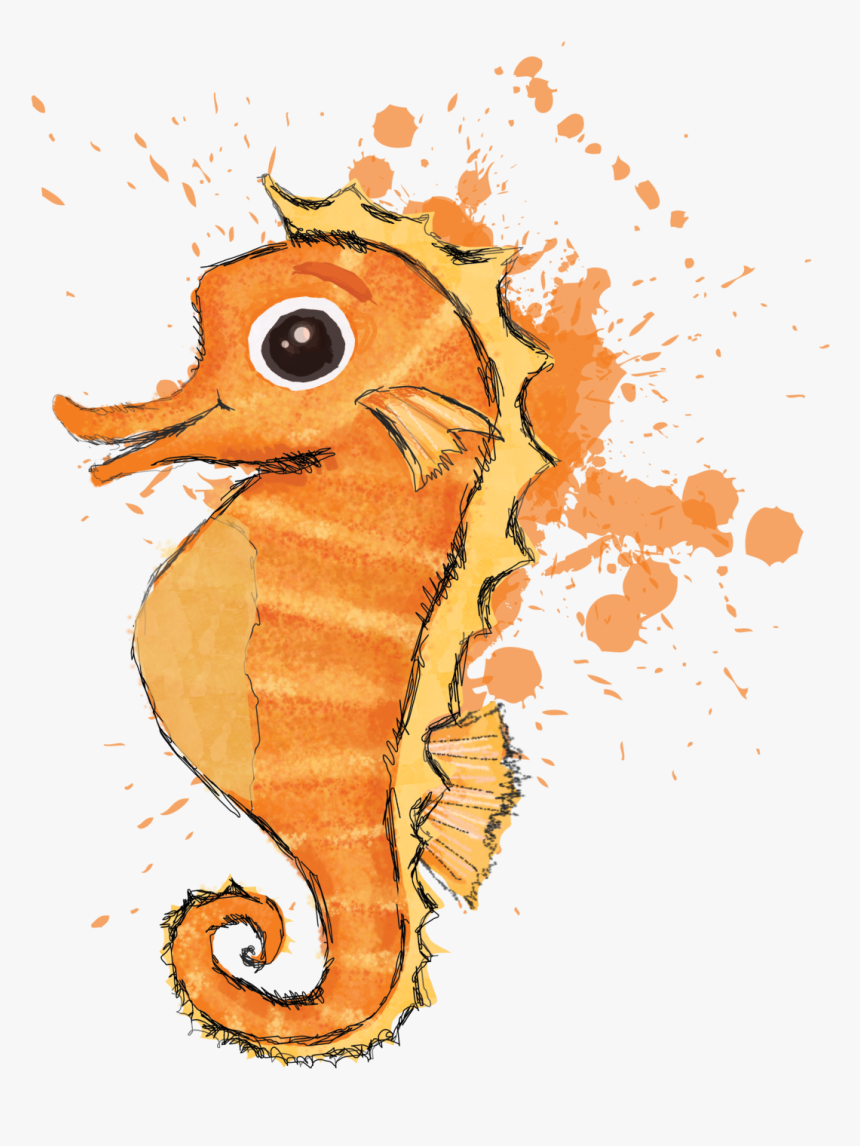 Sami The Seahorse , Png Download - Illustration, Transparent Png, Free Download