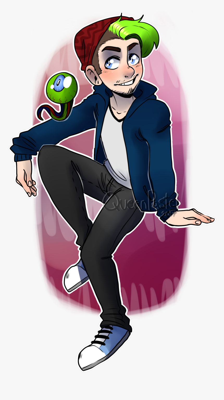 Jacksepticeye And Sam Art, HD Png Download, Free Download